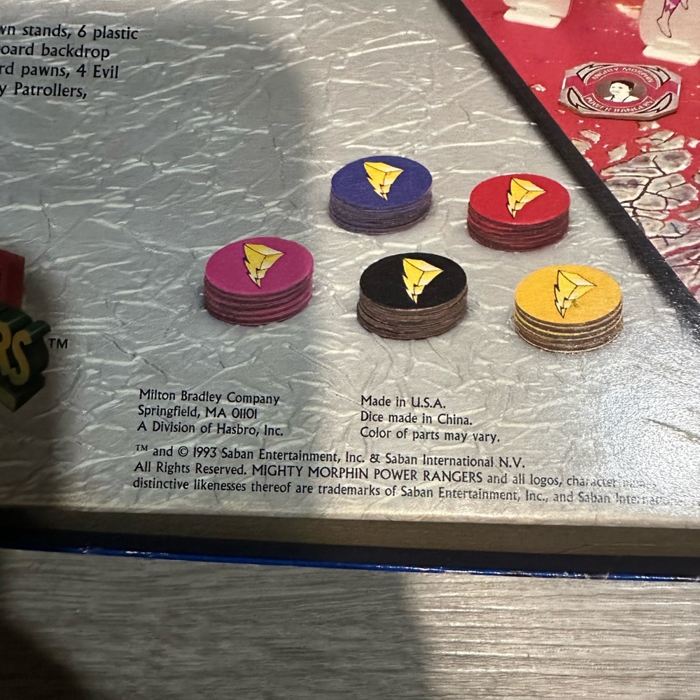 Vintage Power Ranger Boardgame - Picture 6 of 7